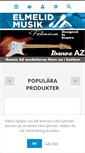 Mobile Screenshot of elmelidmusik.se